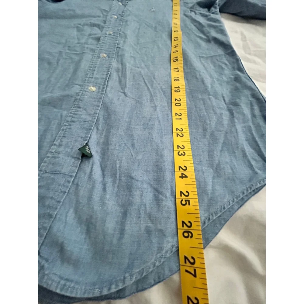 Polo Ralph Lauren Button Down Shirt Size 18 Blue
